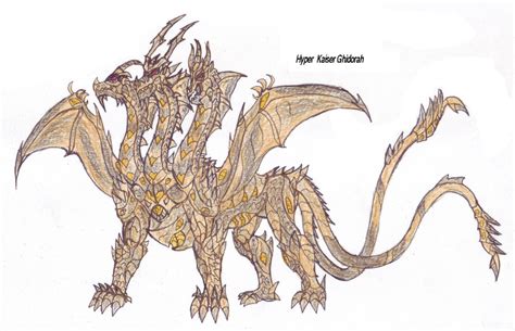 Hyper Kaiser Ghidorah by saramus01 on DeviantArt