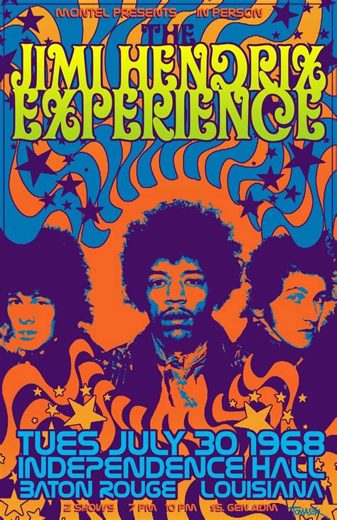 Jimi Hendrix Poster (Click For full image) | Best Movie Posters