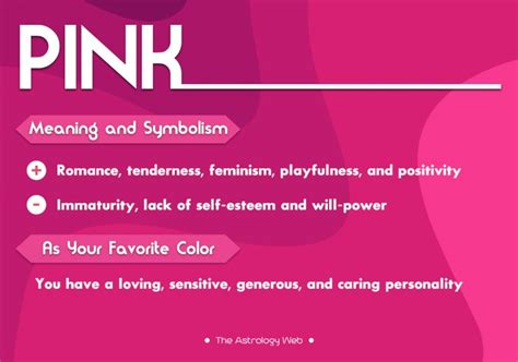 Pink Color Meaning and Symbolism | The Astrology Web