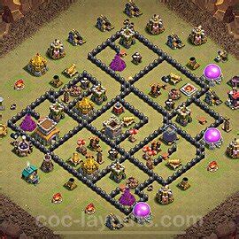 Th8 Clan War Base Layout