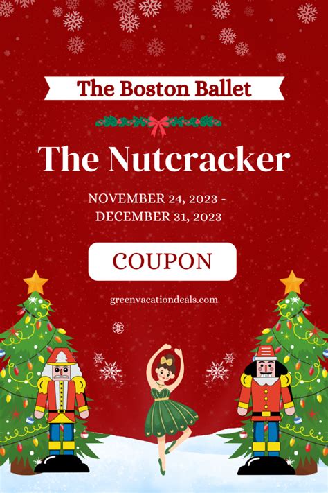 Boston Ballet Nutcracker 2024 Tickets - Jane Roanna