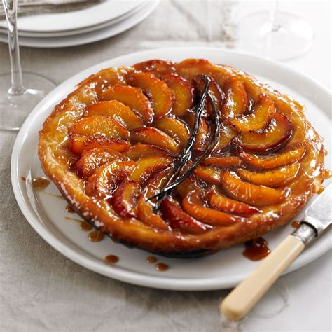 Peach and Vanilla Tarte Tatin Recipe | Woman & Home