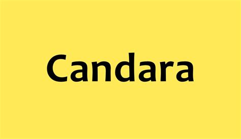 Candara font - Font Tr