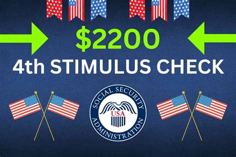 $2200 4th Stimulus Checks April 2024: Confirmed? Fact Check for Social ...