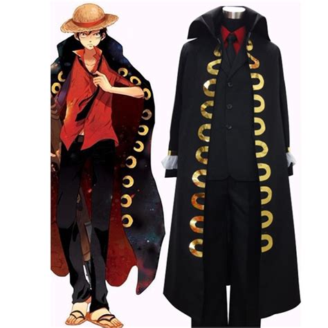 One Piece Monkey D Luffy Cosplay Costume Kimono Outfi - vrogue.co