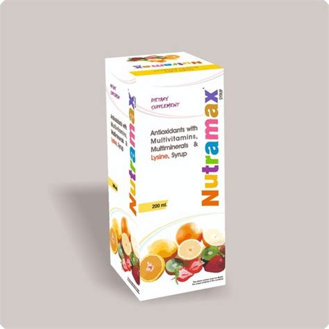 Nutramax Syrup-multivitamin at 500.00 INR in Surat, Gujarat | Nutra Healthcare Private Limited