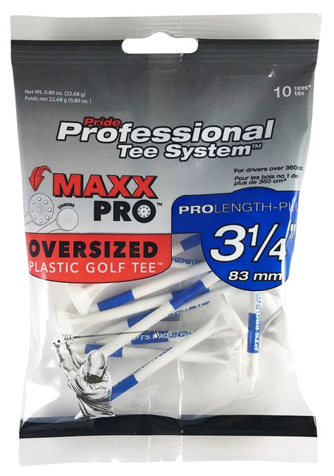 3-1/4" MaxxPro Oversized Plastic Golf Tee – vwgolfgrips.com