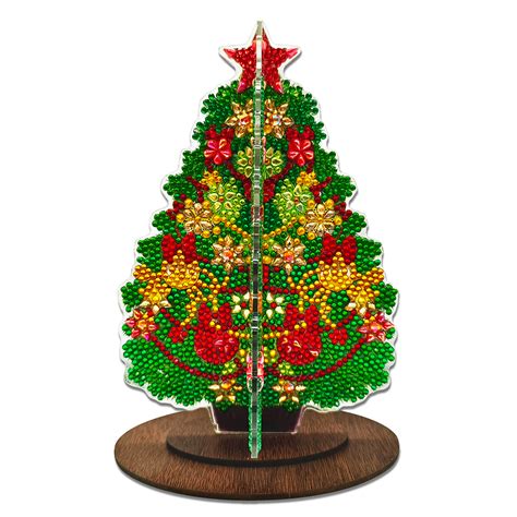 Diamond Painting Christmas Tree Table Ornament Art Crafts