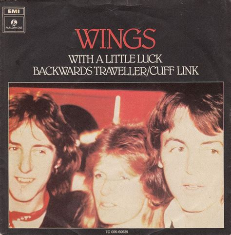 Wings – With A Little Luck (1978, Vinyl) - Discogs