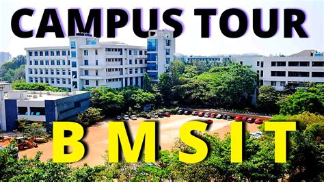 BMS Institute Of Technology | Campus Tour of BMSIT | Hostel | College Review 2022 - YouTube