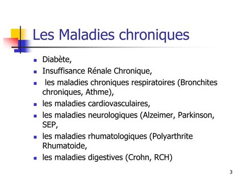 PPT - La Maladie Chronique PowerPoint Presentation, free download - ID:5320958