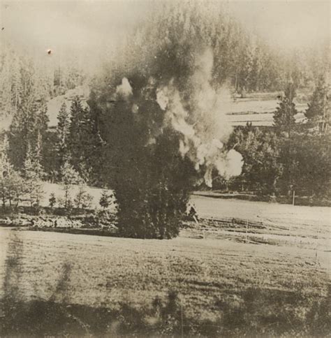 Artillery Explosion on the Russian Front | Photograph | Wisconsin Historical Society