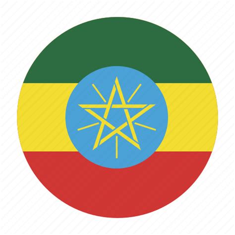 Africa, birr, country, eth, ethiopia, ethiopian, flag icon