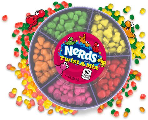 Tiny, Tangy Crunchy Dual Flavoured NERDS Candy