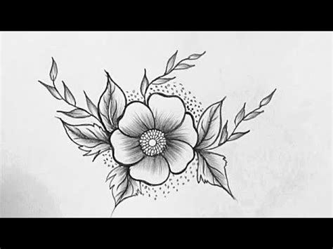 Easy Flower Sketches To Draw - Home Alqu