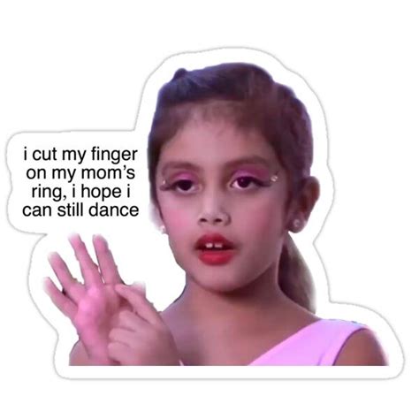 Vivi-Anne Sticker by glitter-dancer in 2021 | Dance moms funny, Dance moms memes, Really funny memes