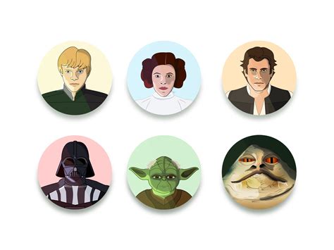 Star Wars Avatar Icon by Adib Ashari on Dribbble