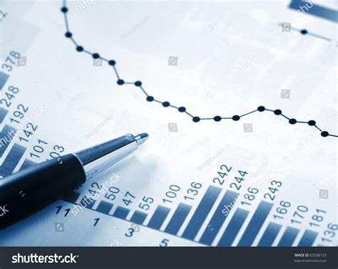 PowerPoint Template: economics finance - financial chart (nkmupimk)