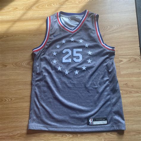 Ben Simmons jersey size large. Dri-fit. About 26.5... - Depop