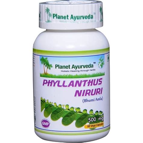 Planet Ayurveda's Phyllanthus Niruri Capsules (60) uses, benefits ...