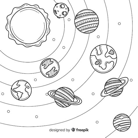 Details 138+ easy drawing of solar system - vietkidsiq.edu.vn