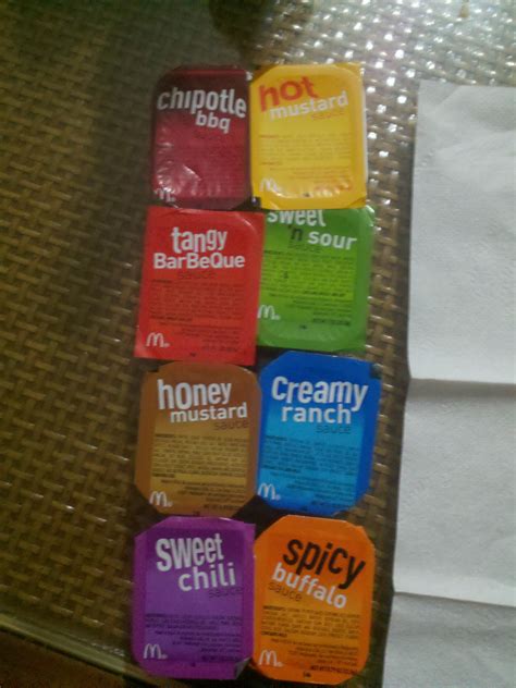 The Smidview: Review: McDonalds McNugget Dipping Sauces