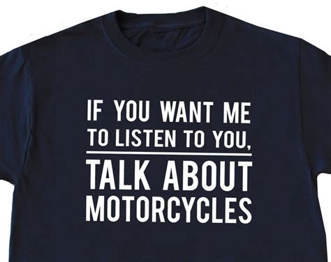 Motorcycle T-shirt Funny Motorcyclist Shirt Gift for Biker - Etsy