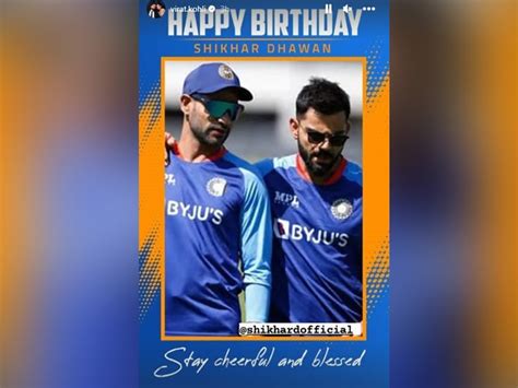 Virat Kohli, Dinesh Karthik Lead Birthday Wishes As Shikhar Dhawan ...