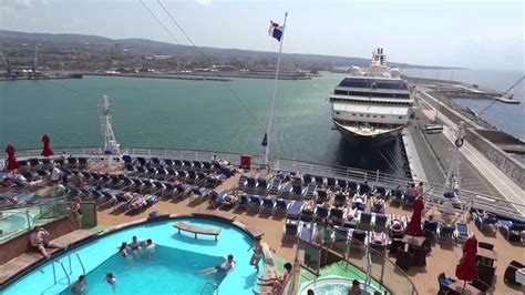 Carnival Breeze Lido Deck 12 - YouTube