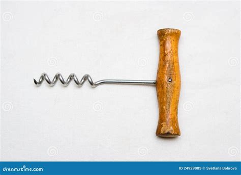 Cork-screw stock image. Image of spiral, alcoholism, corkscrew - 24929085