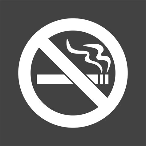 No smoking sign. Forbidden sign icon isolated on black background ...