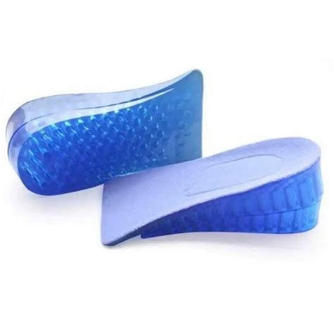 Half Rubber Gel Insoles Massaging Heel Cushion Foot Care Pads for Shoes ...