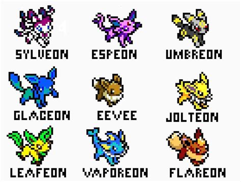 Eevee Sprite Sheet