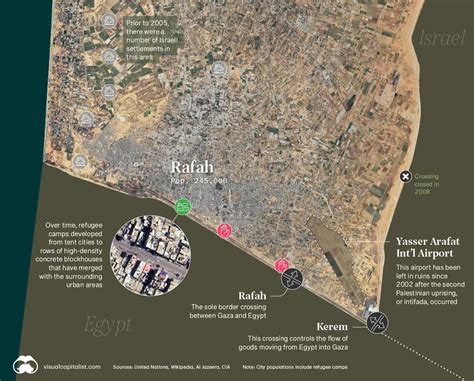 Gaza strip detailed - Maps on the Web