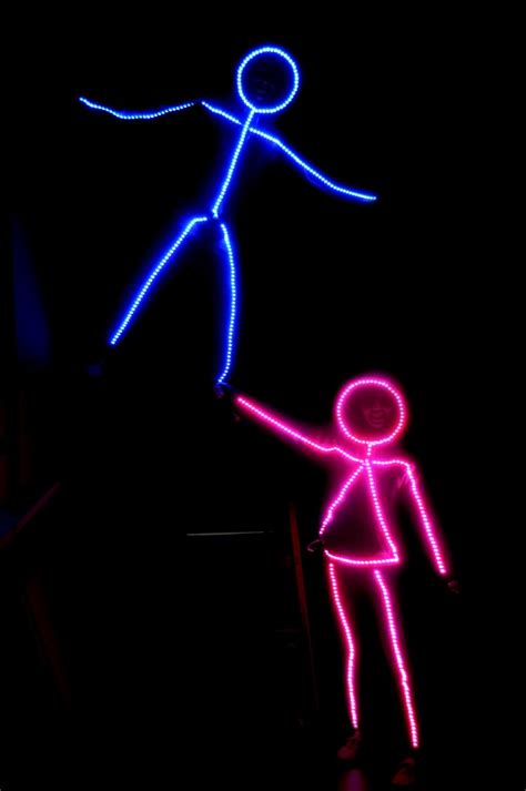 LED Stick Figure: DIY Halloween Costume | InspiredLED Blog