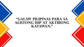 galaw pilipinas | PPT