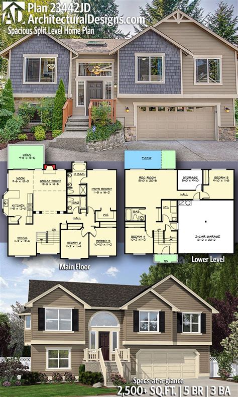 Split Level Garage Plans - House Decor Concept Ideas