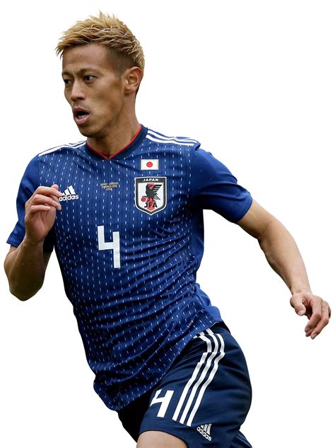 Keisuke Honda Japan football render - FootyRenders