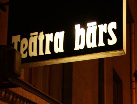 Top bars in Riga — Uri Foto