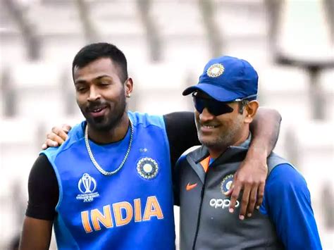 MS Dhoni has played a big role in my growth: Hardik Pandya