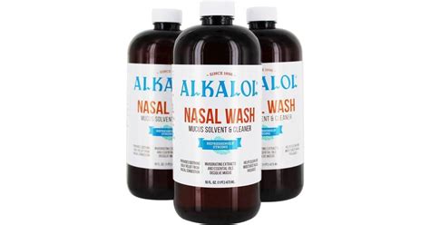 Alkalol Company - Nasal Wash Mucus Solvent • Price