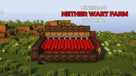 Minecraft: How to Build a Nether Wart Farm | Tutorial - YouTube