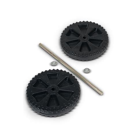 Toter Replacement Wheel Kit for 96 Gallon Two Wheel Trash Can - Walmart.com - Walmart.com