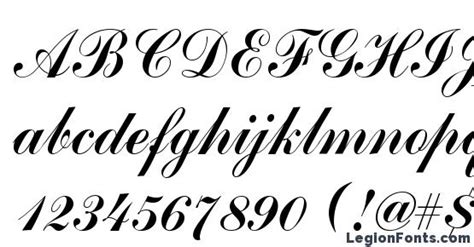 Commercial Script Regular Font Download Free / LegionFonts