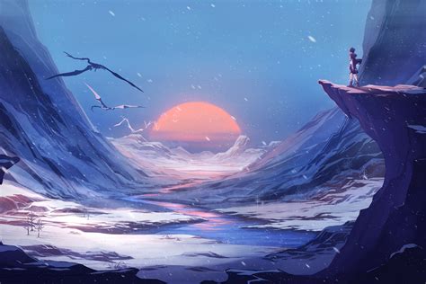 Anime Landscapes 4k Wallpapers - Wallpaper Cave