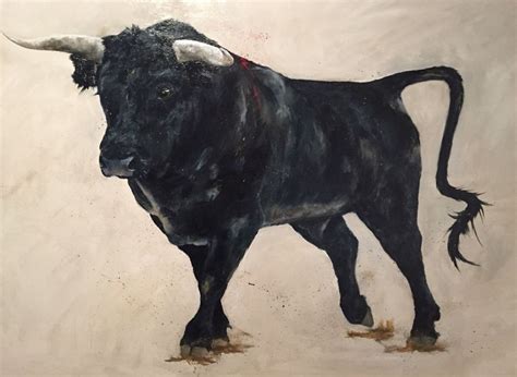 160 x 140 Bull, Spanish, Moose Art, Cow, Oil Paintings, Drawings, Animals, Variety, Taurus Tattoos