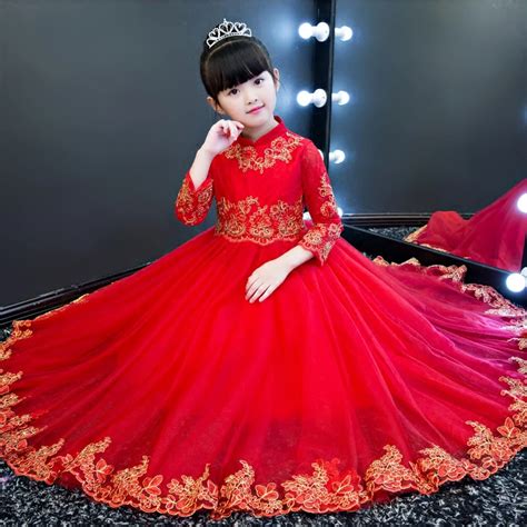 Design 35 of Red Wedding Dresses For Kids | freefootball-tv