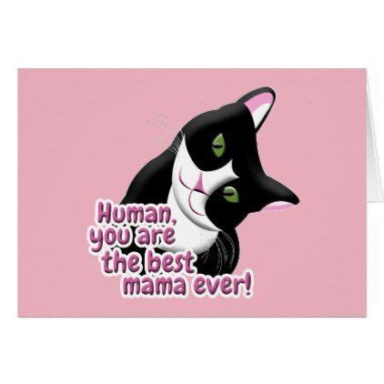 Mother's Day Cat Card | Zazzle.com | Cat cards, Happy mother day quotes, Postcard