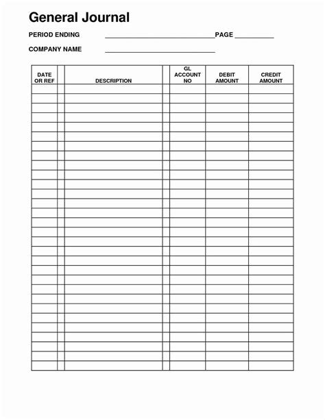 Free Printable General Ledger Template Inspirational Accounting Ledger Book Template F… | Excel ...