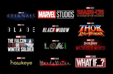 It’s Official: Here’s The COMPLETE List Of Marvel’s Phase Four Movies And TV Series ...